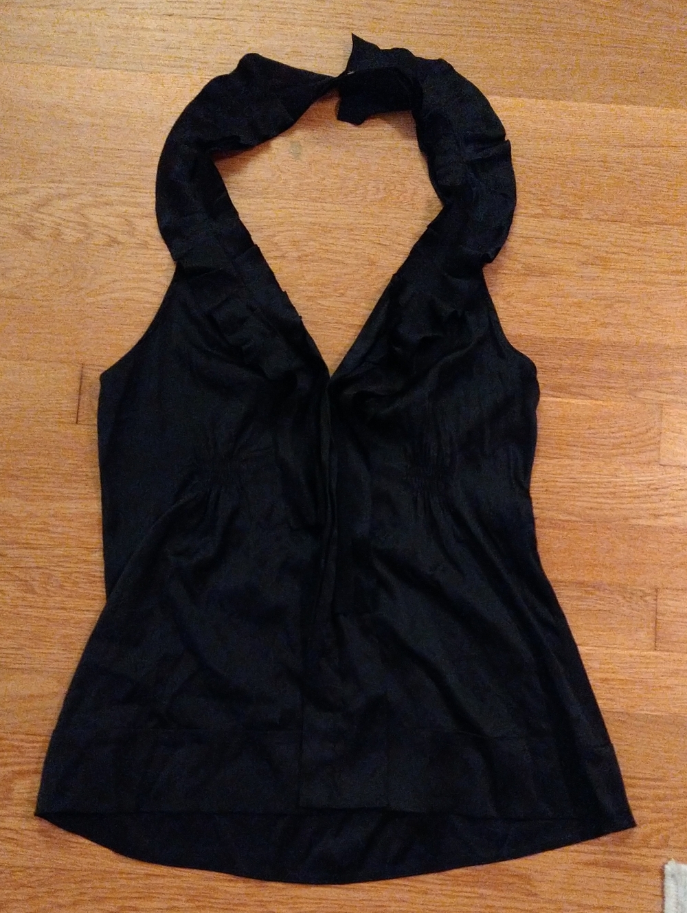 Silk Halter Camisoles sleeveless Top Size S